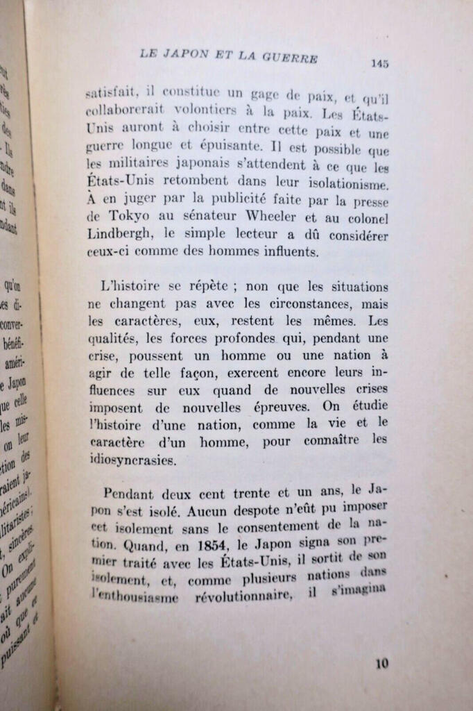 Japon BYAS hugh LE JAPON ET LA GUERRE de 1944