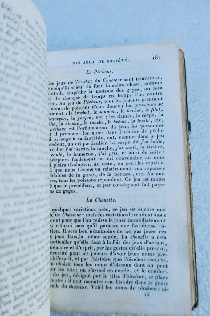 Manuel complet des jeux de société