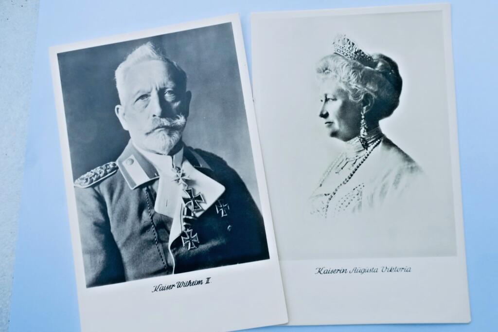 Kaiser Wilhelm II & Augusta Viktoria DEUTSCHLAND Guillaume II