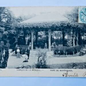 kiosque de la musique Montsouris PARIS 1903