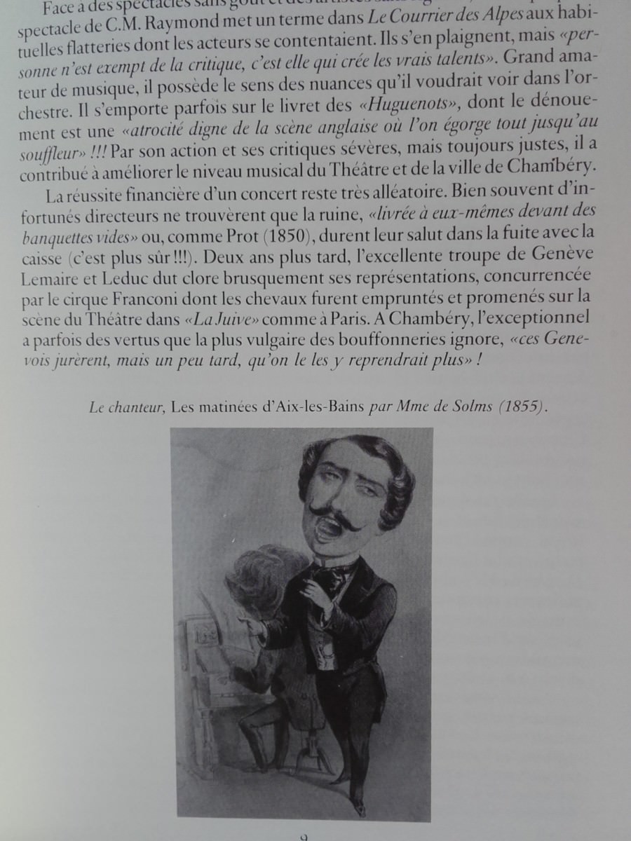 Musik im Savoyen des 19. Jahrhunderts