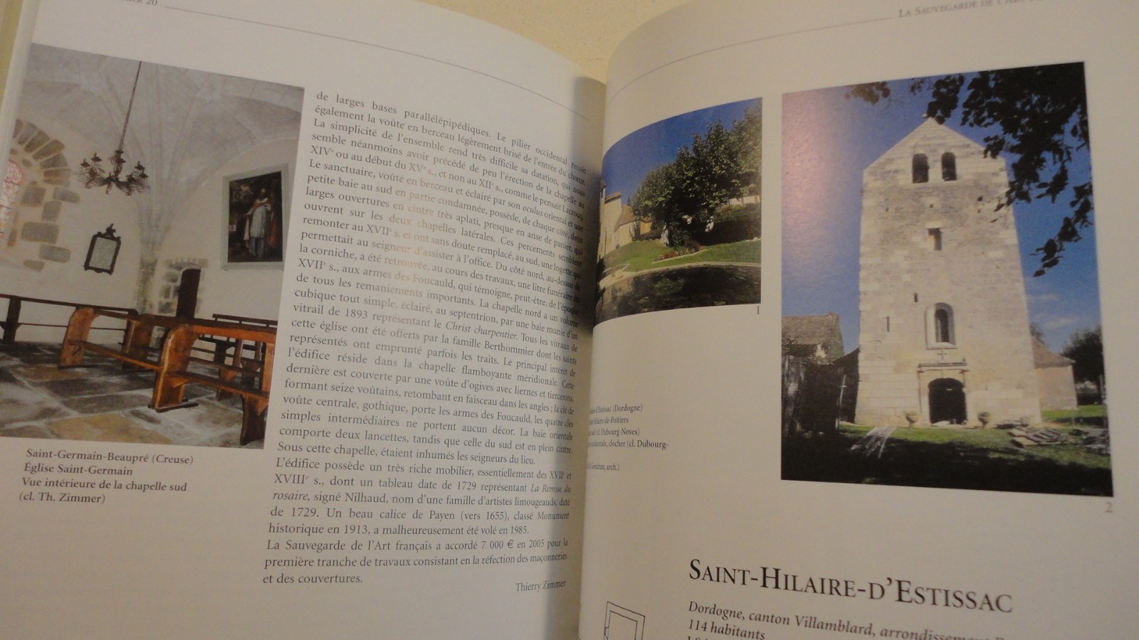 Die Bewahrung der französischen Kunst. Cahiers Nr. 20 Hilfe für ländliche Kirchen