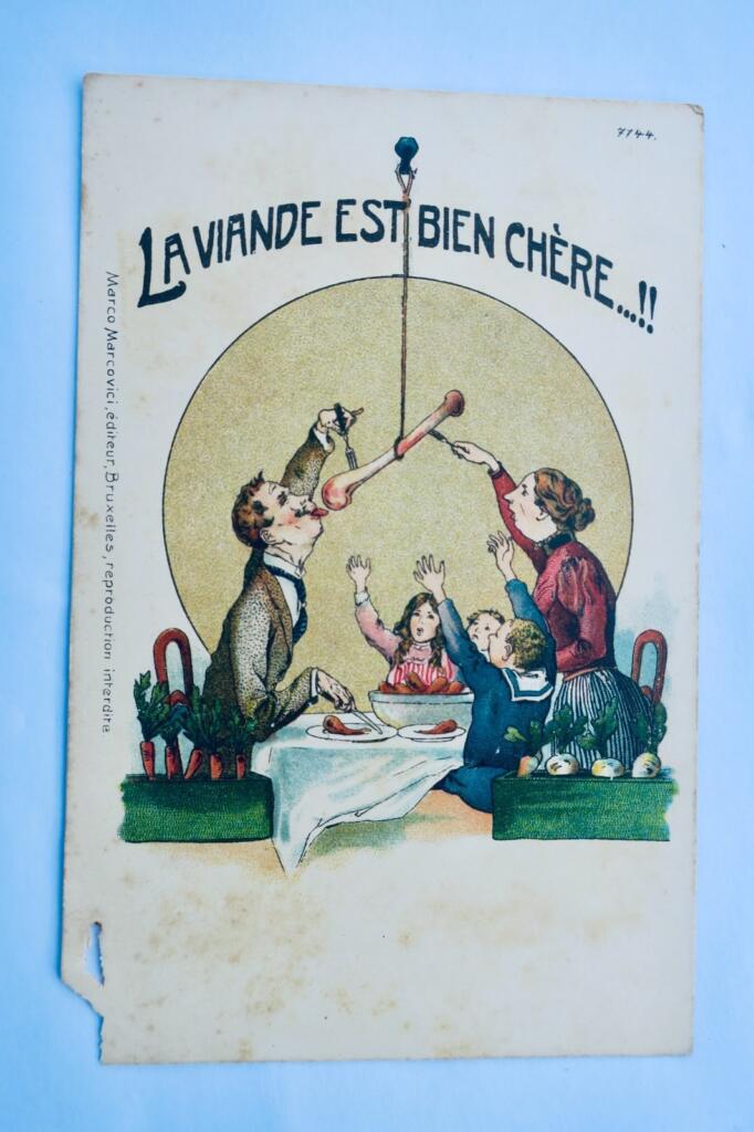 La viande est bien chère