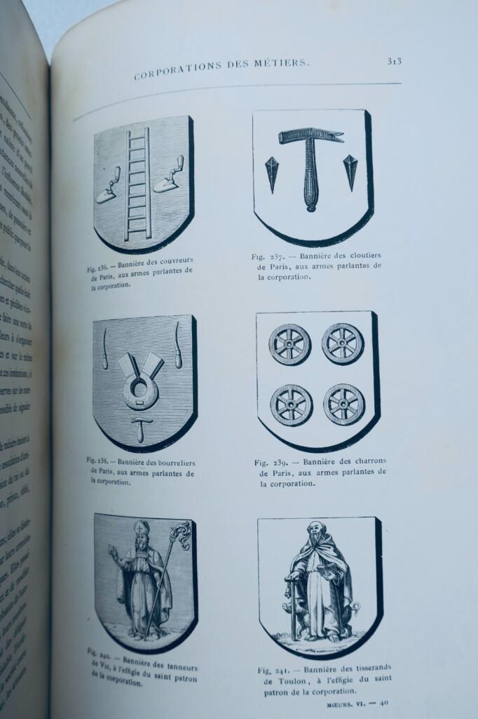 LACROIX Mores, Gebräuche und Kostüme des Mittelalters & zur Zeit der Renaissance 1878