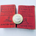 latin dictionnaire poucet LATIN-FRANCAIS FRANCAIS-LATIN 36 x 54 mm. miniature - La Librairie Antique