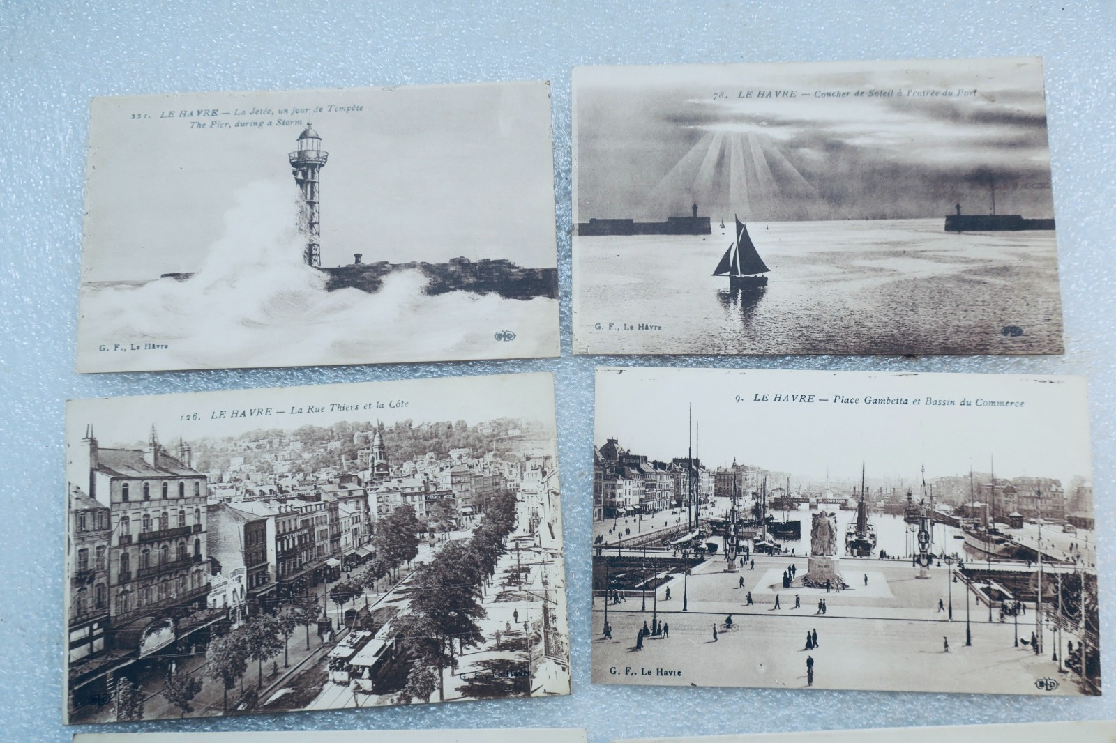 LE HAVRE – 8 Ansichtskarten