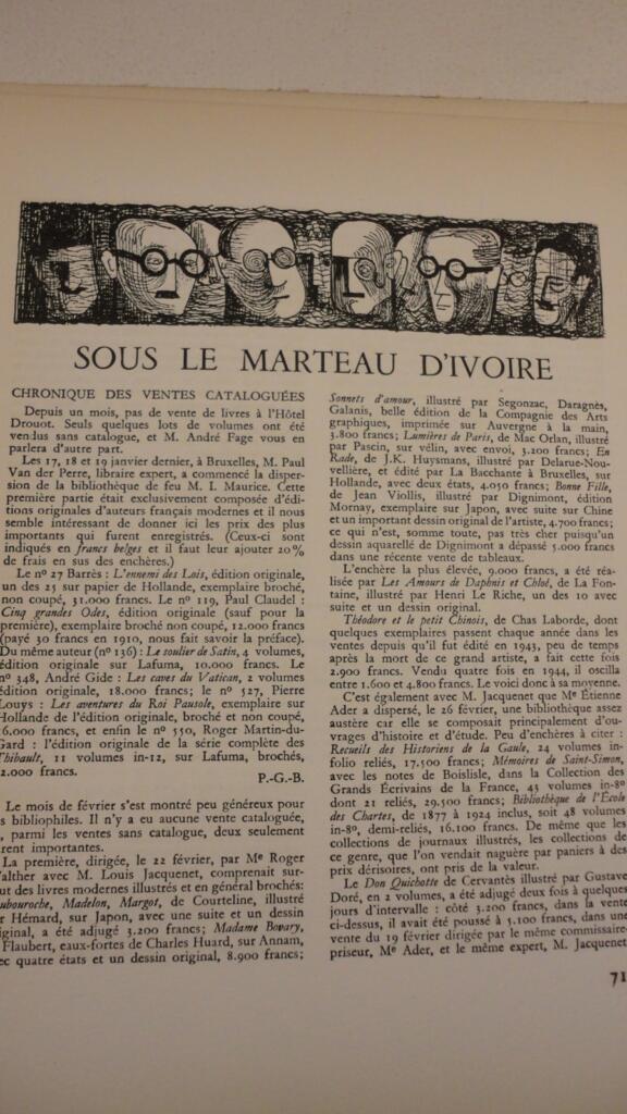 LE LIVRE ET SES AMIS avril 1946 n°6