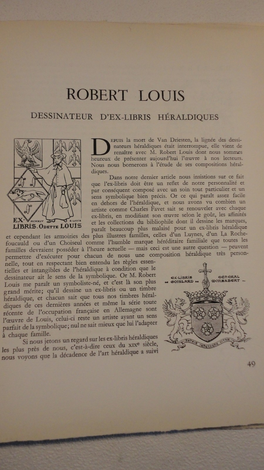 LE LIVRE ET SES AMIS avril 1946 n°6 – Image 3