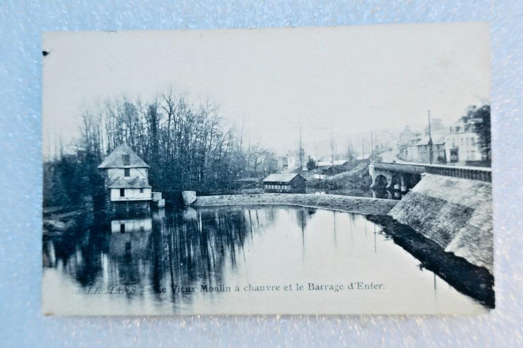 The Old Hemp Mill and the Enfer Dam in Le Mans