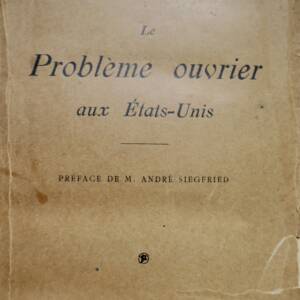 The Labour Problem in the United States 1927