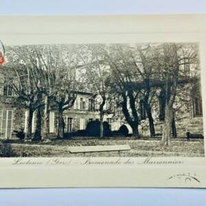 Lectoure promenade des maronniers 1912 Gers 32