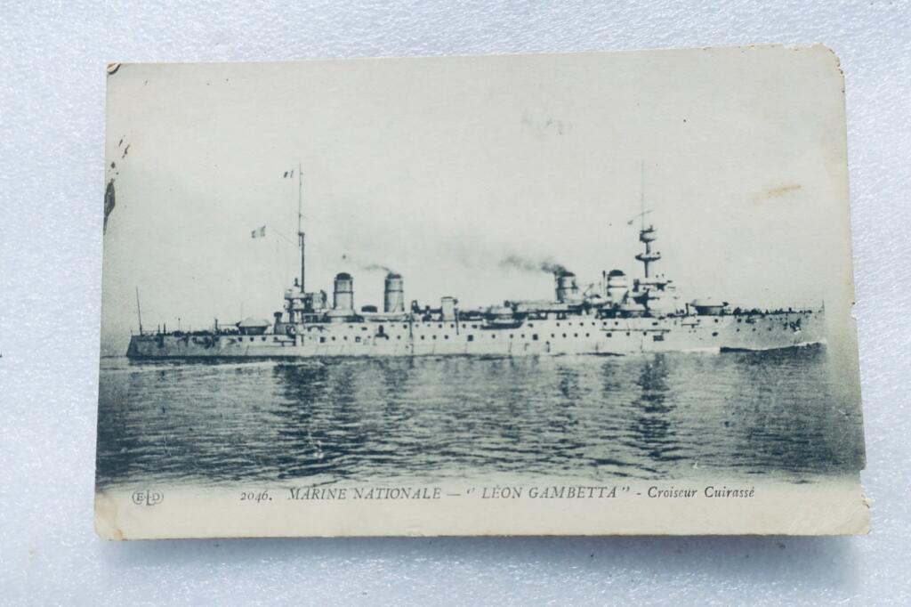Léon Gambetta armoured cruiser 1914