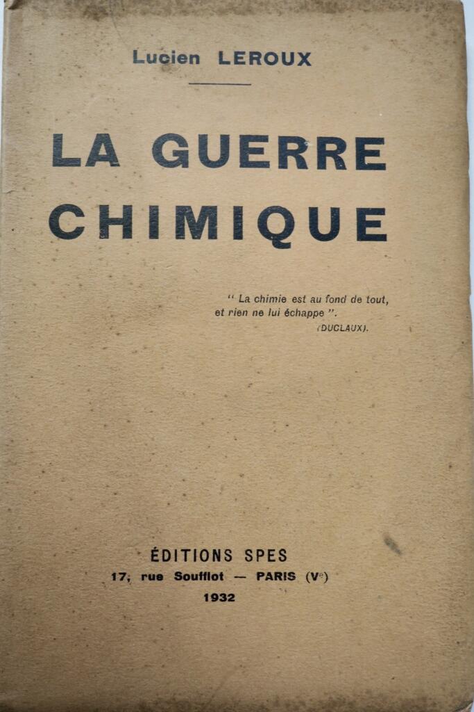 化学戦争 1932年 ルルー