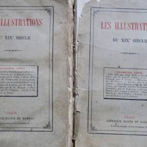 Illustrations and celebrities of the 19th century
