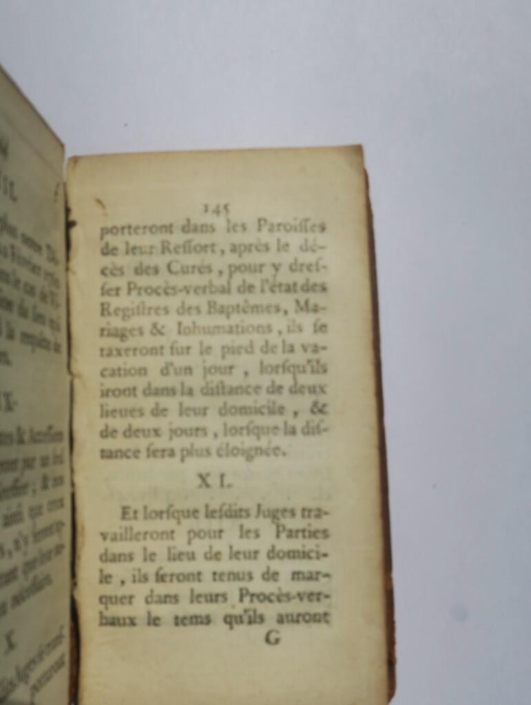 lettres patentes portant réglement pour l&rsquo;administration de la justice 1769
