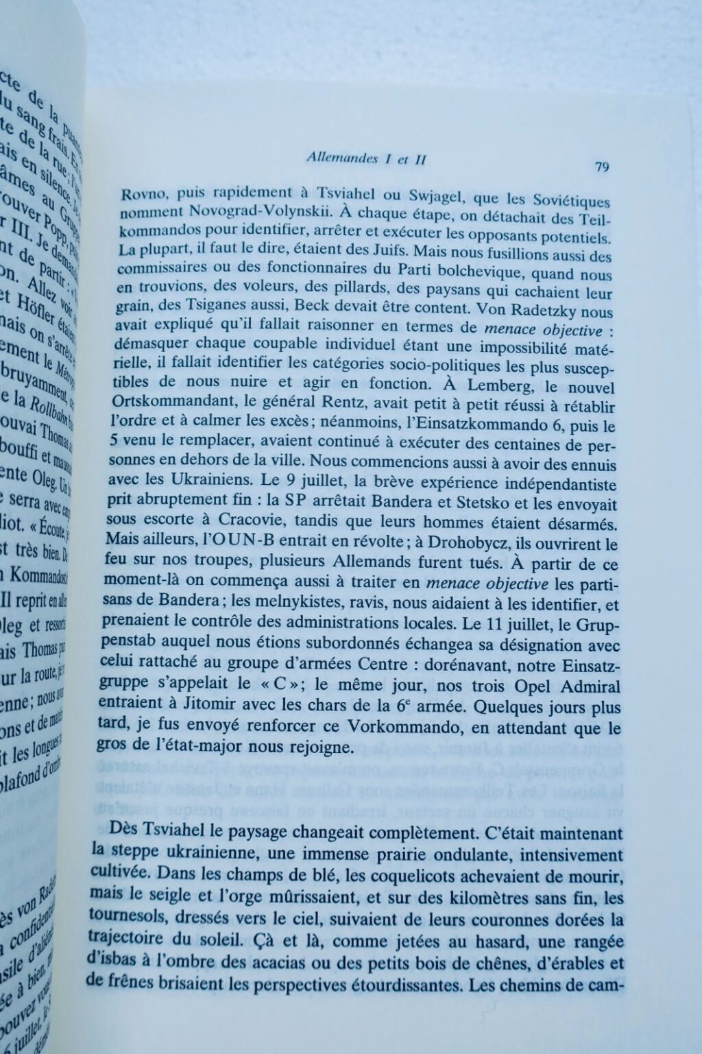 Littell, Jonathan Les Bienveillantes Gallimard 2006