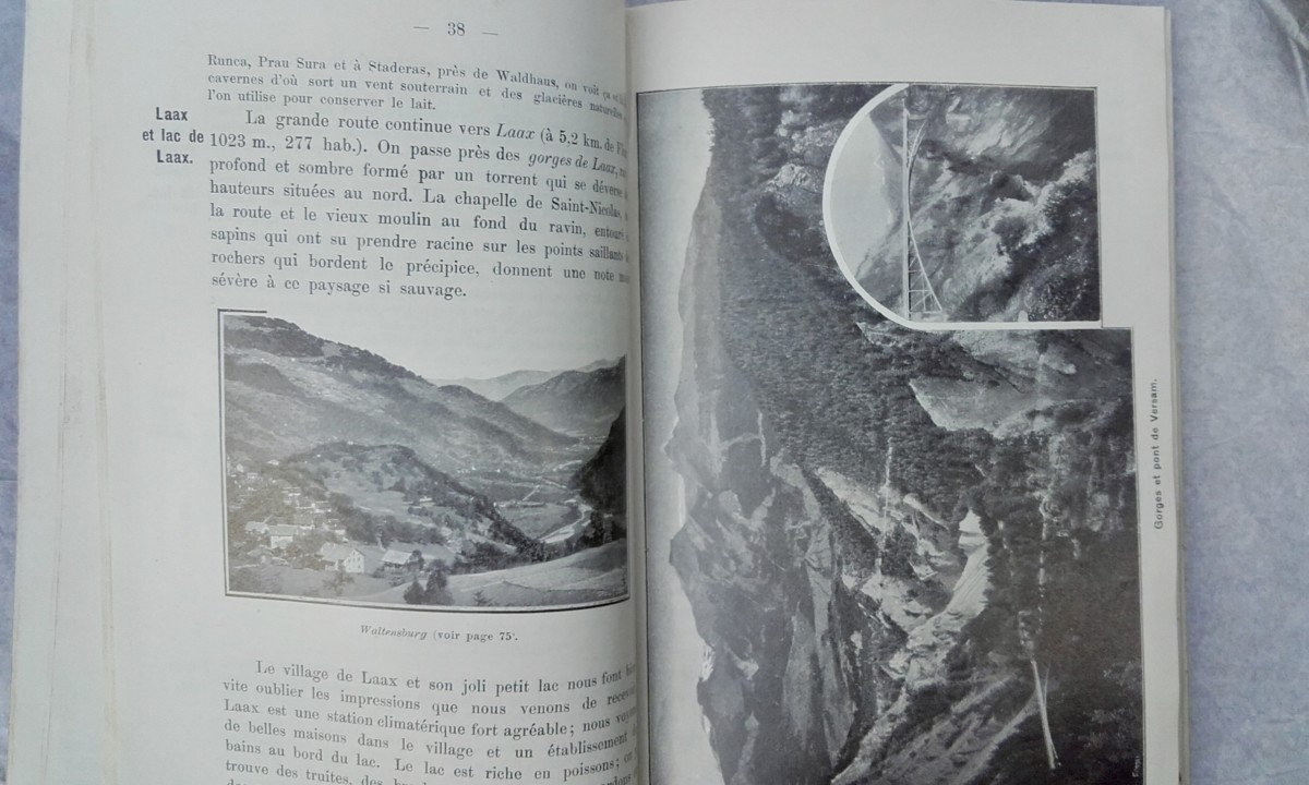 Illustrated Oberland Grison c. 1900