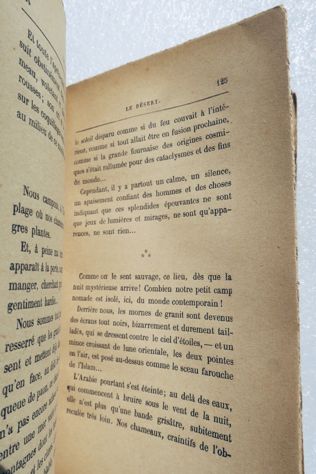Pierre Loti *Le Désert*