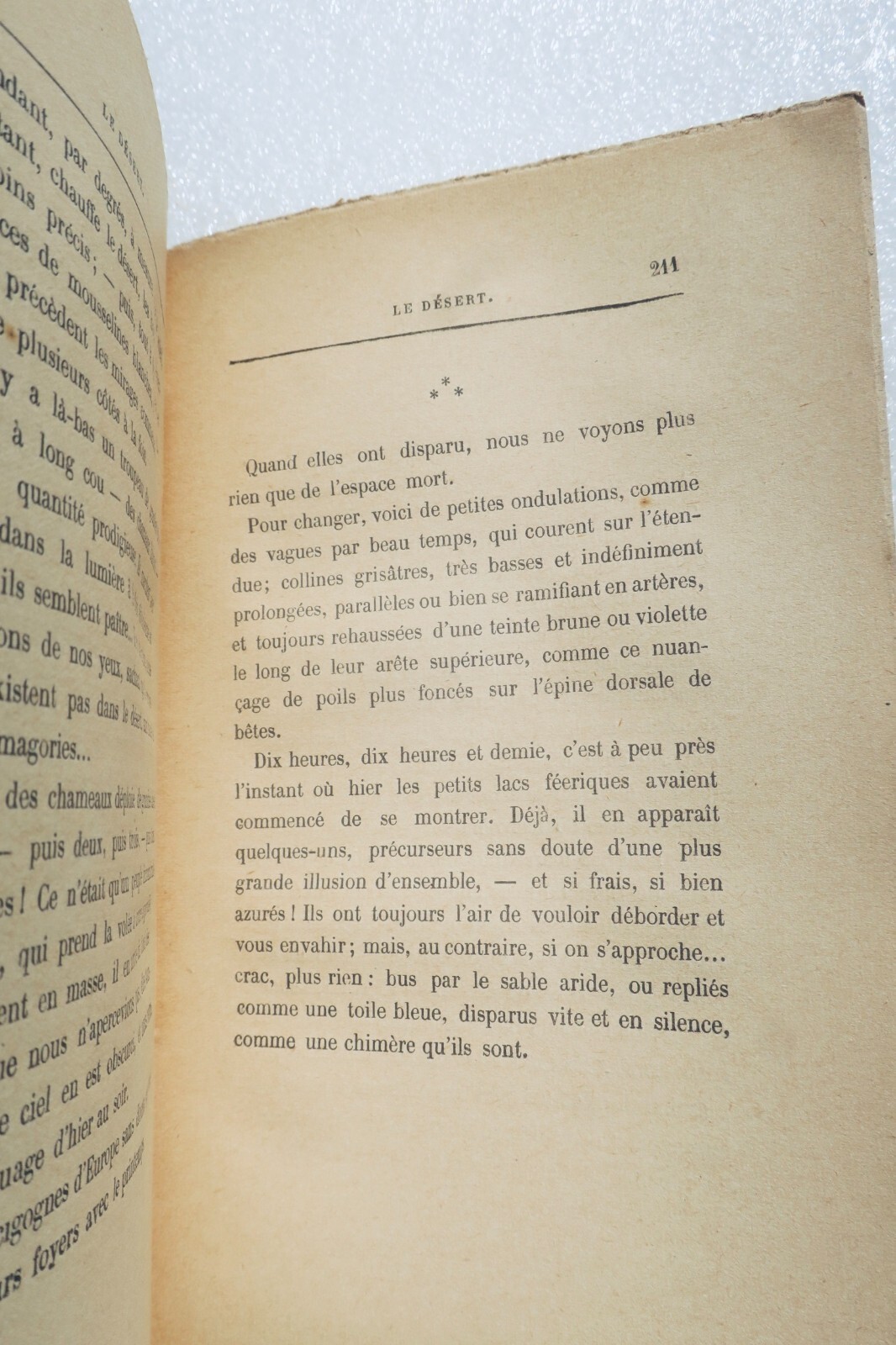 Pierre Loti *Le Désert*