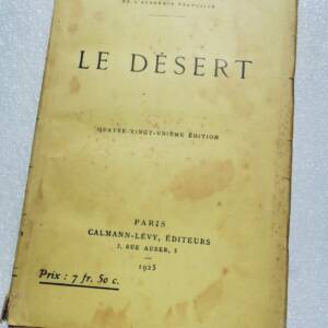 Pierre Loti *Le Désert*