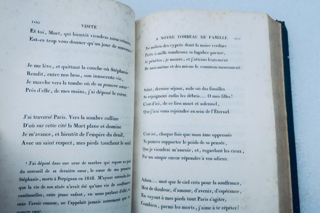 magistrat LOISIRS eines ALTEN MAGISTRATS von DE VILLIERS du TERRAGE 1834