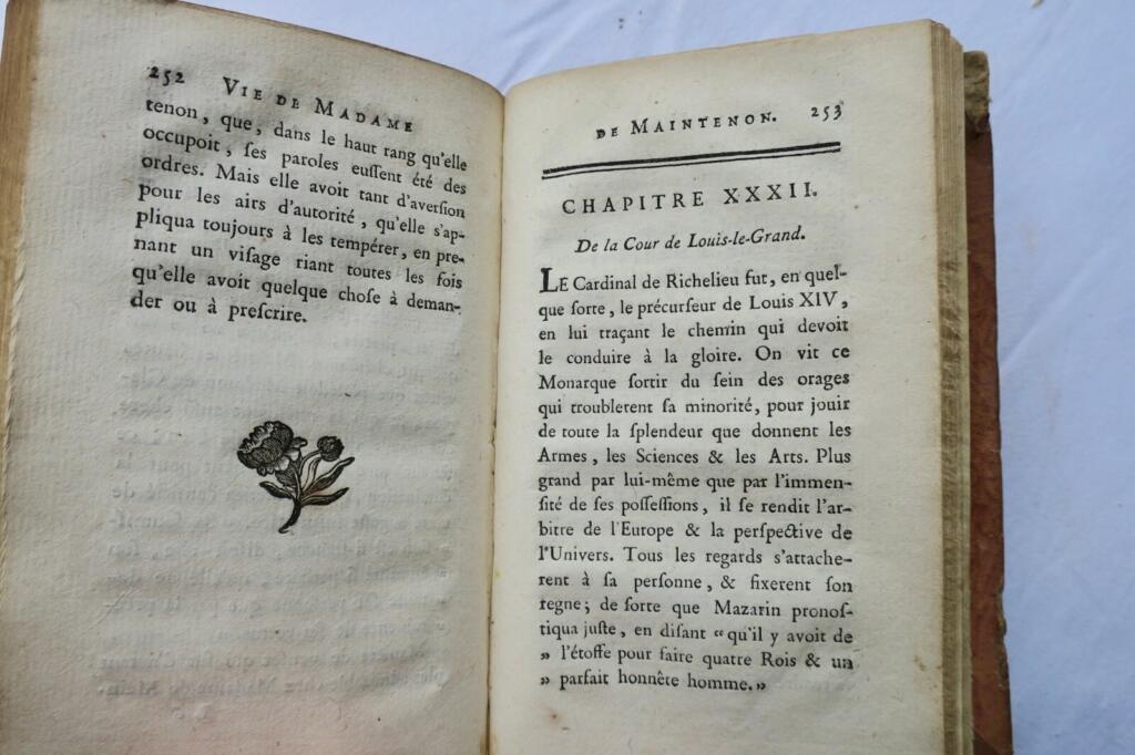 Maintenon la vie de madame de Maintenon 1807