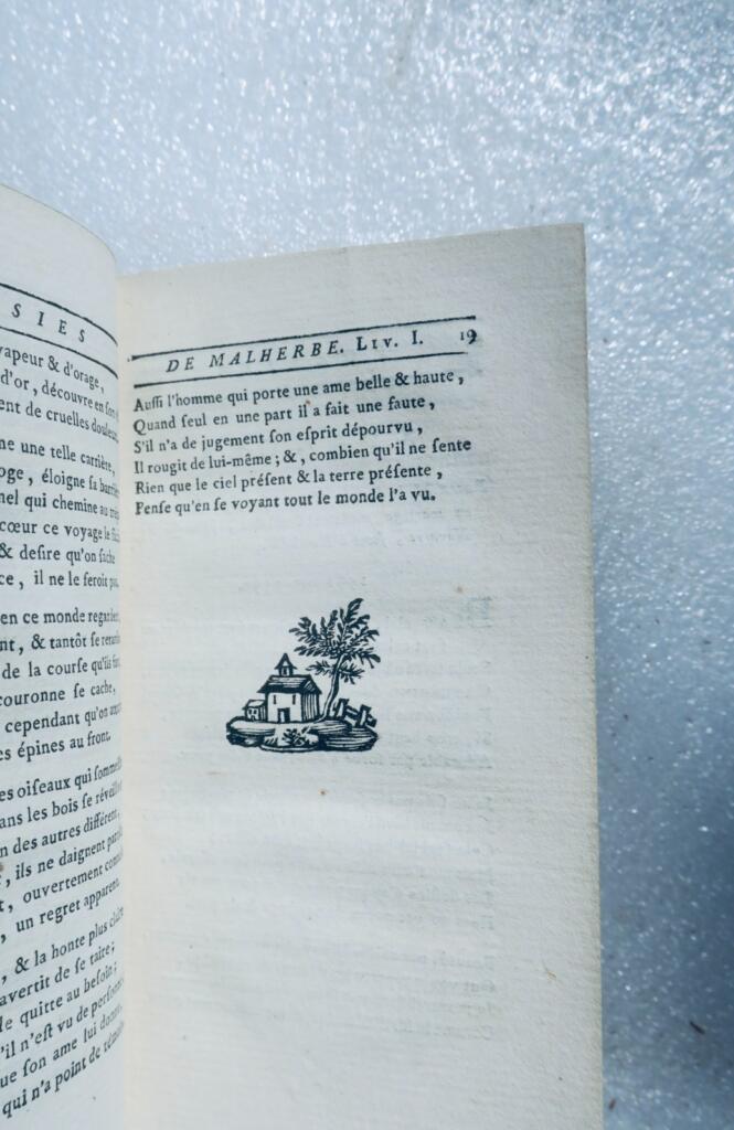 Malherbe CAZIN 1777 Poésies de Malherbe