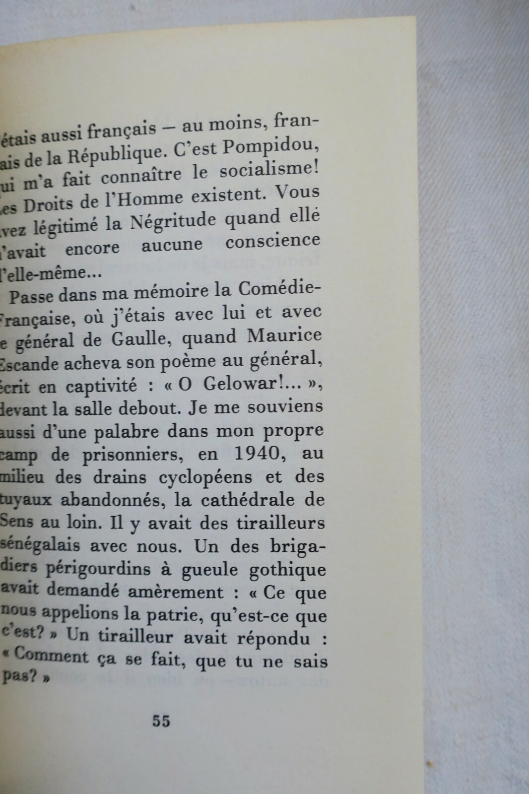 MALRAUX Hôtes de passage (le miroir des limbes) NRF blanche - Image 3