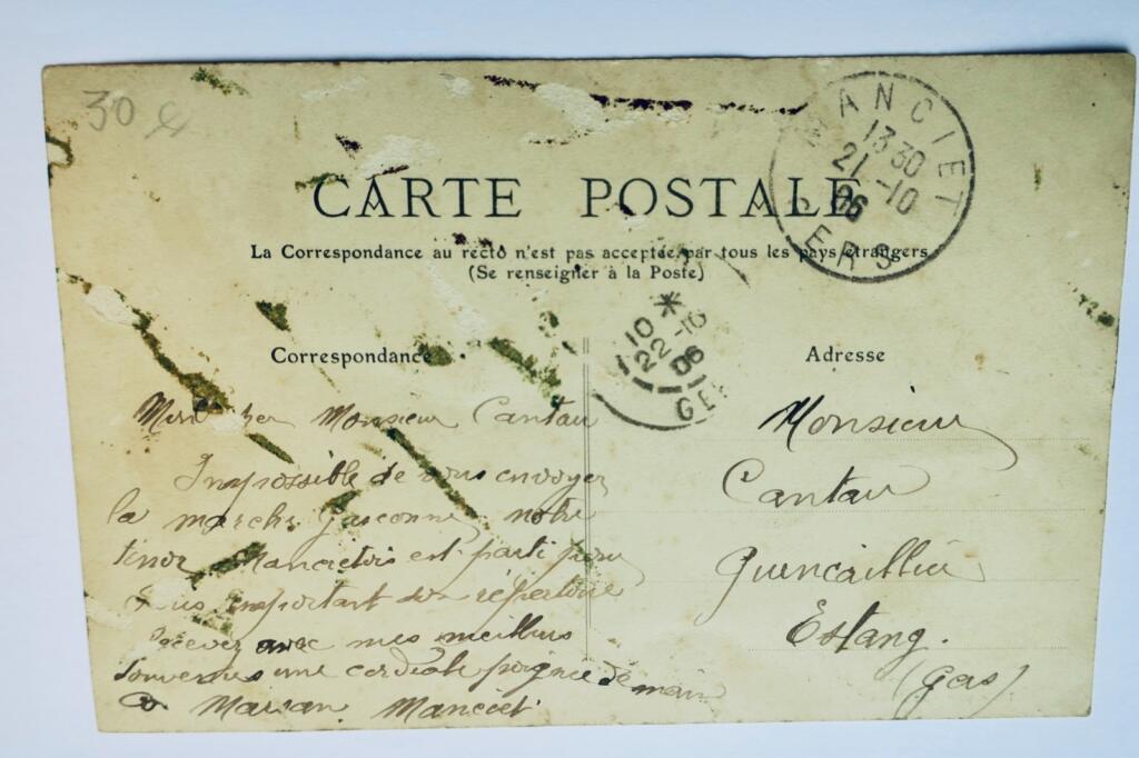 manciet avenue de la gare 1906 32 GERS