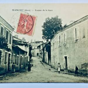 manciet avenue de la gare 1906 32 GERS