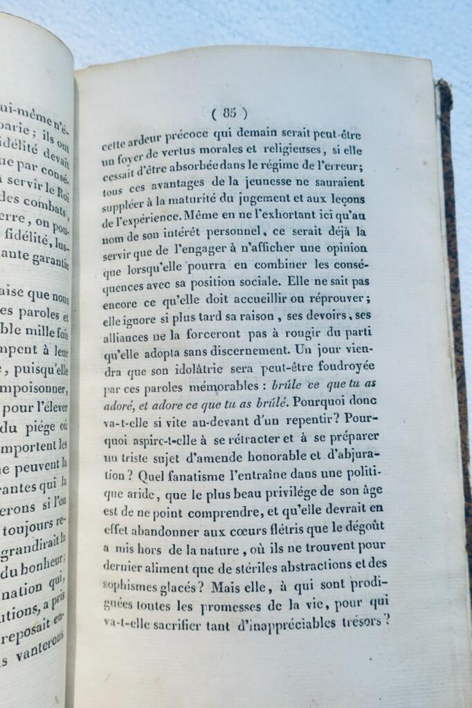MARCHANGY PLAIDOIR DE M. DE MARCHANGY, AVOCAT-GENERAL 1822