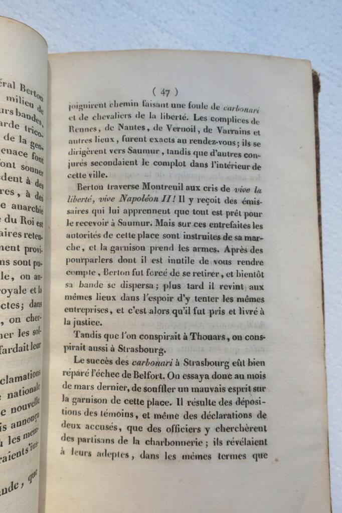 MARCHANGY PLAIDOIR DE M. DE MARCHANGY, AVOCAT-GENERAL 1822