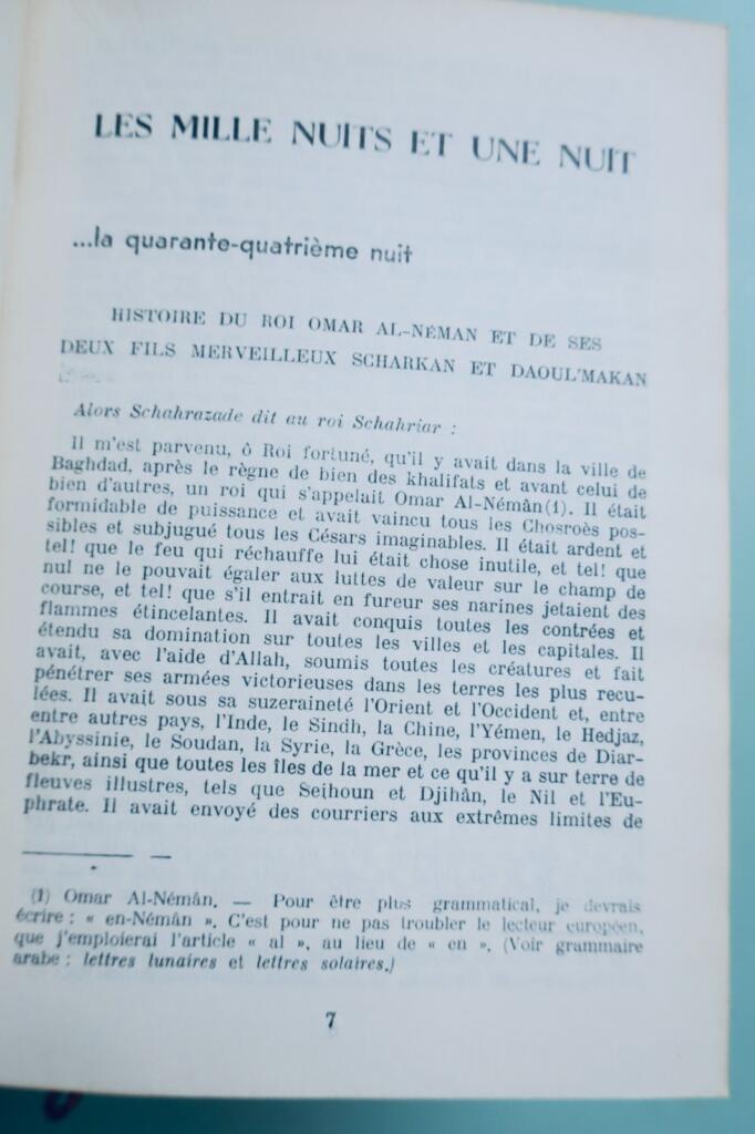 MARDRUS LE LIVRE DES MILLE NUITS ET UNE NUITS