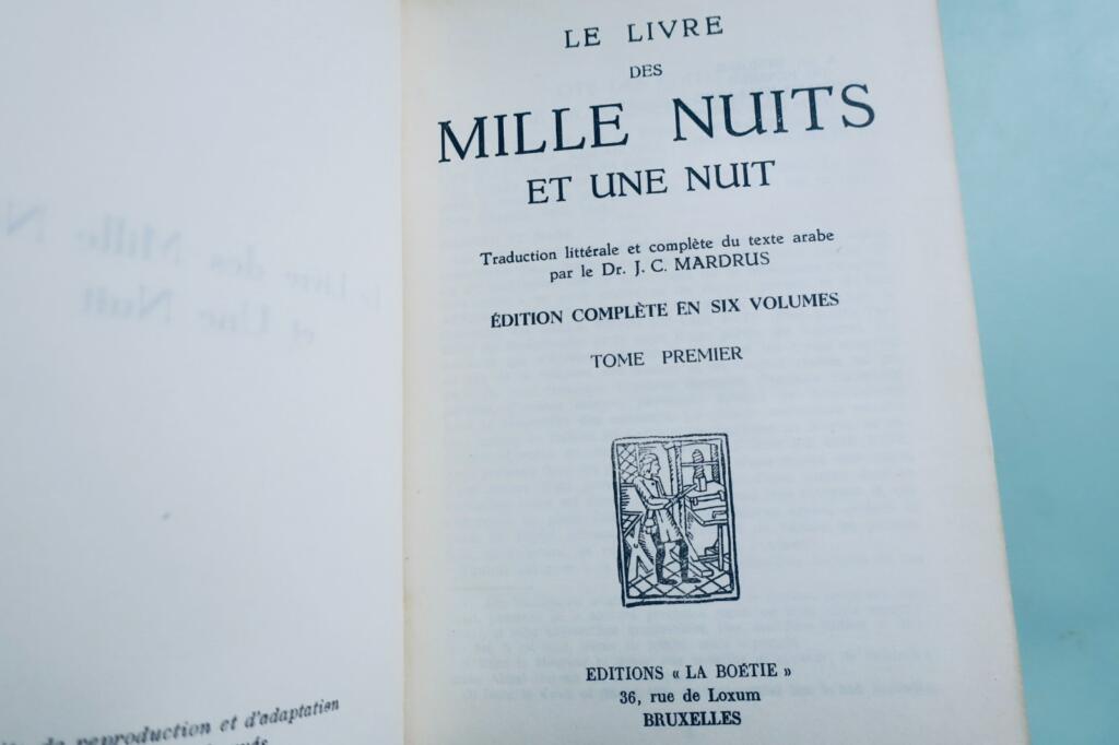 MARDRUS LE LIVRE DES MILLE NUITS ET UNE NUITS