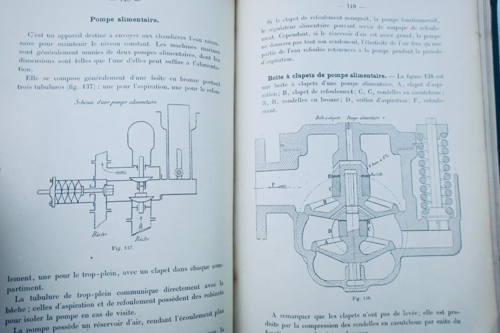 marine Traité pratique des CHAUDIERES & MACHINES de la MARINE DE COMMERCE 1916