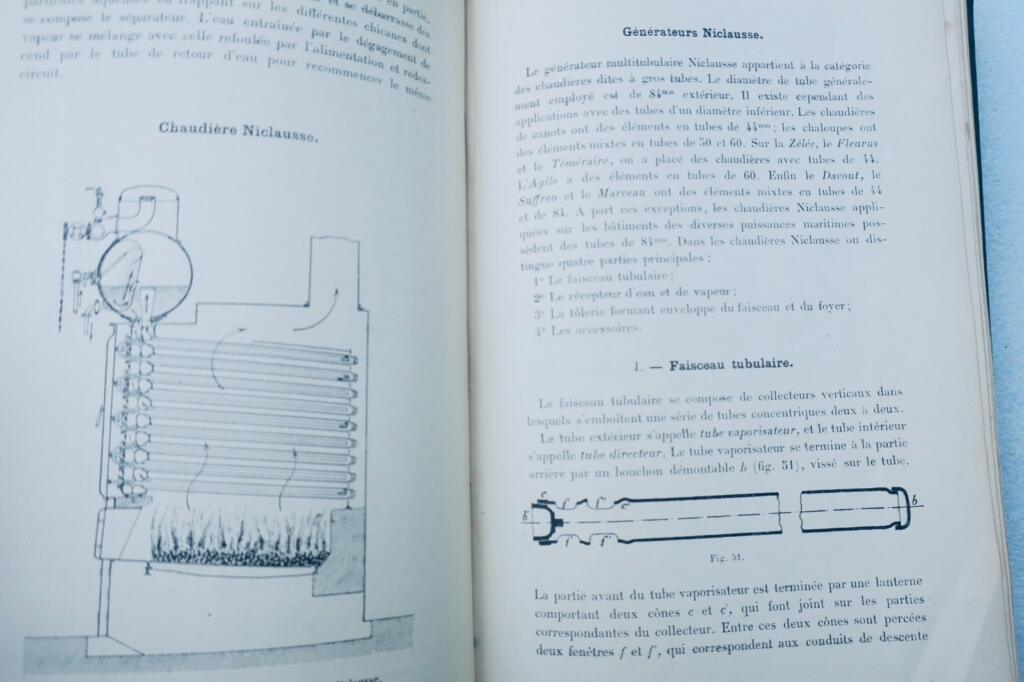 marine Traité pratique des CHAUDIERES & MACHINES de la MARINE DE COMMERCE 1916