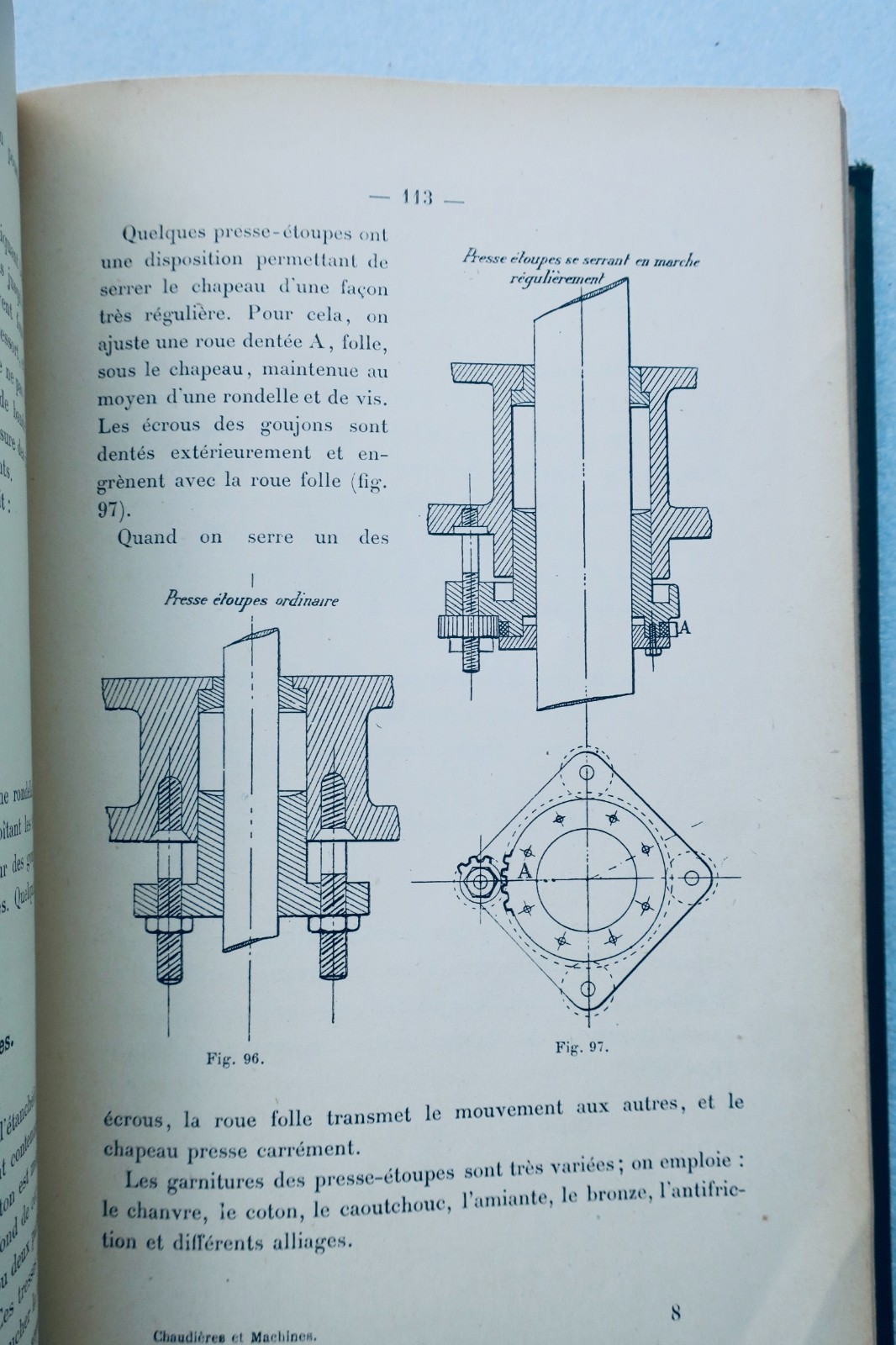 marine Traité pratique des CHAUDIERES & MACHINES de la MARINE DE COMMERCE 1916 – Image 7