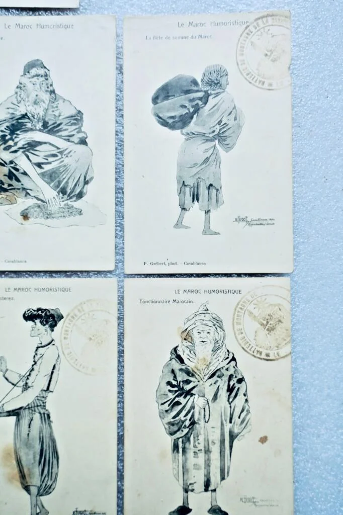 Maroc humoristique illustriert von Tugot Casablanca 9 CPA