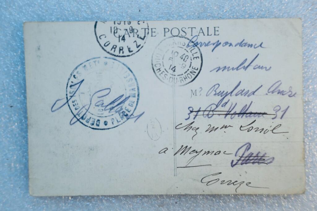 MARSEILLE, rue Cannebière, September 1914