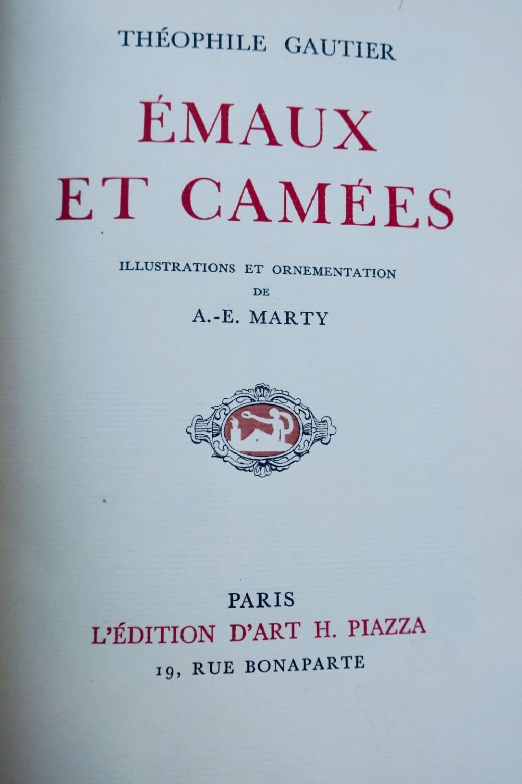 marty GAUTIER Enamels and Cameos copy on Holland paper