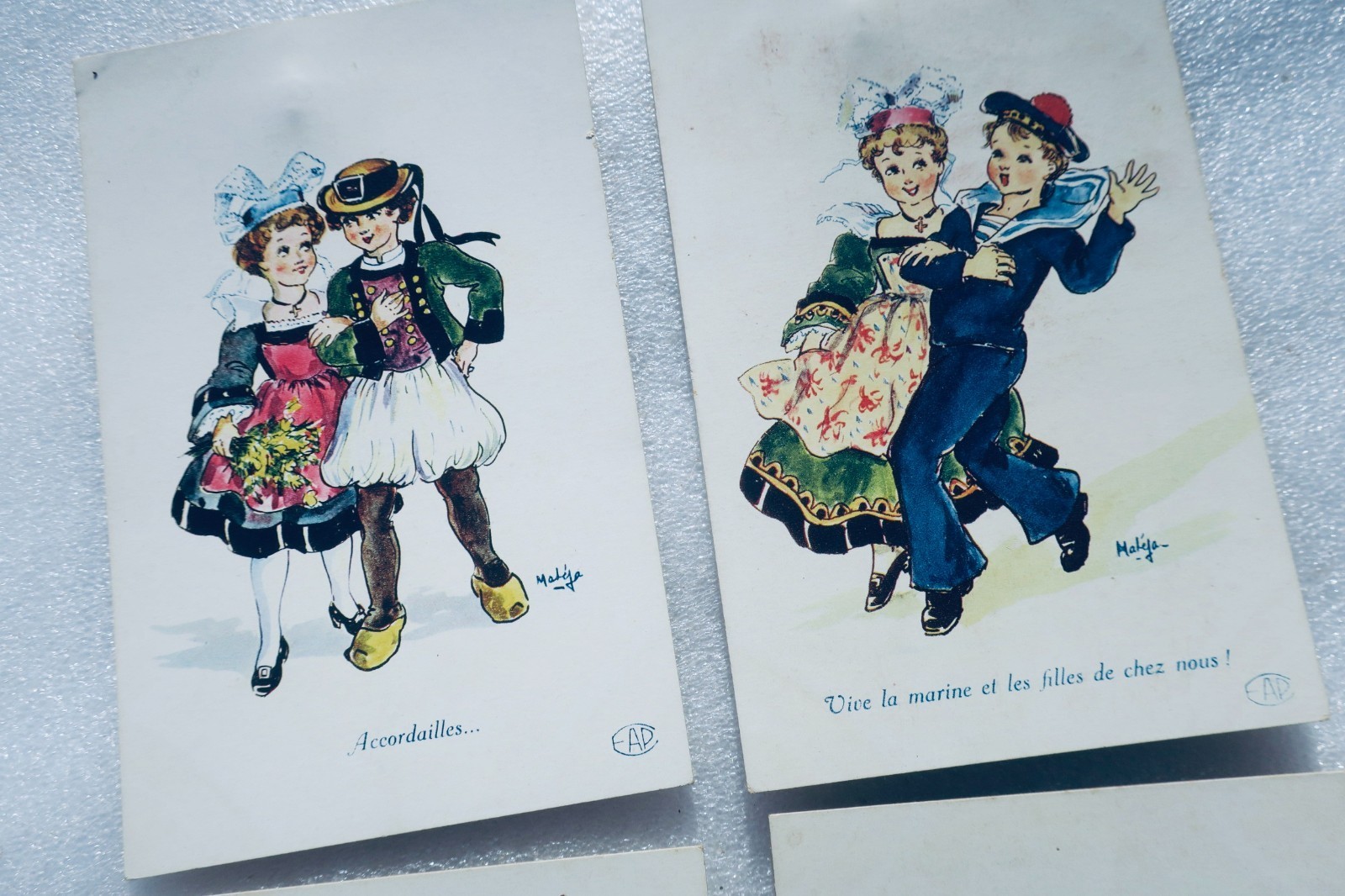 Matéja Accordailles, Vive la marine.., en route...