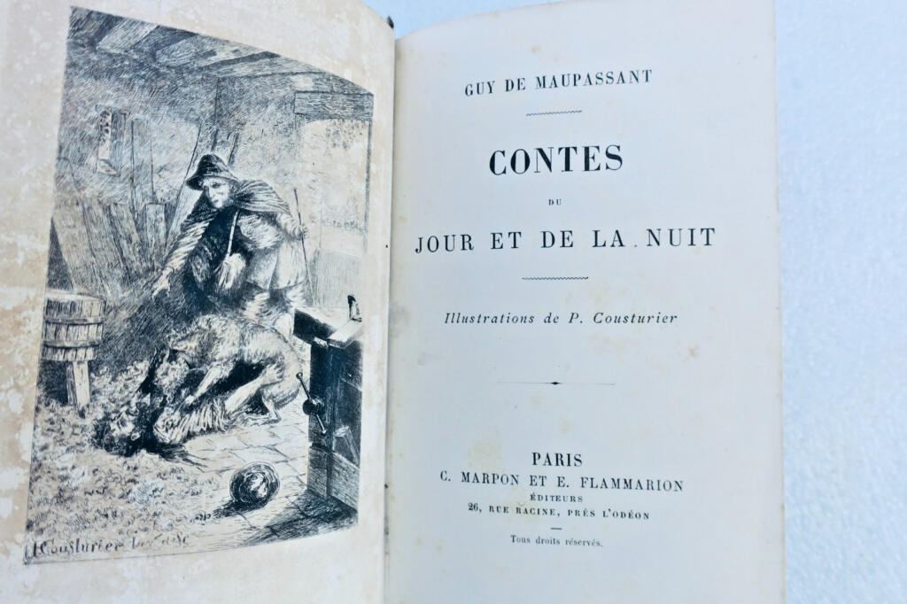 Maupassant Contes du jour et de la nuit ill-Cousturier