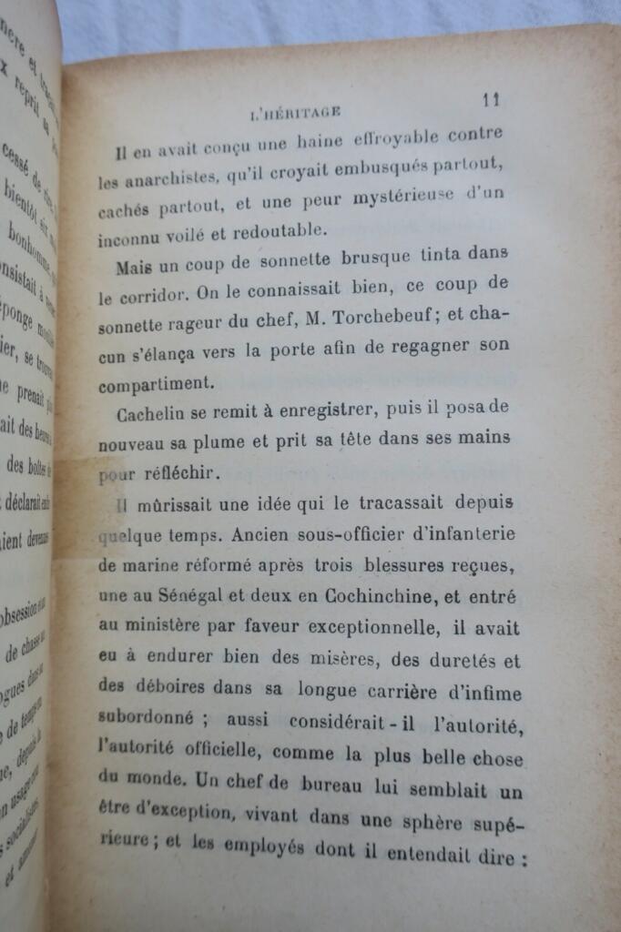 MAUPASSANT (Guy de) L'héritage