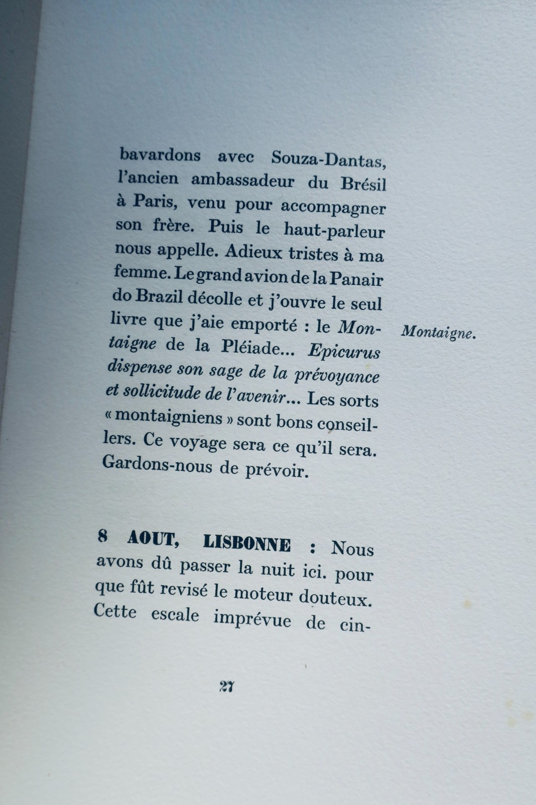 MAUROIS, André JOURNAL D'UN TOUR EN AMÉRIQUE LATINE + dédicace – Image 4