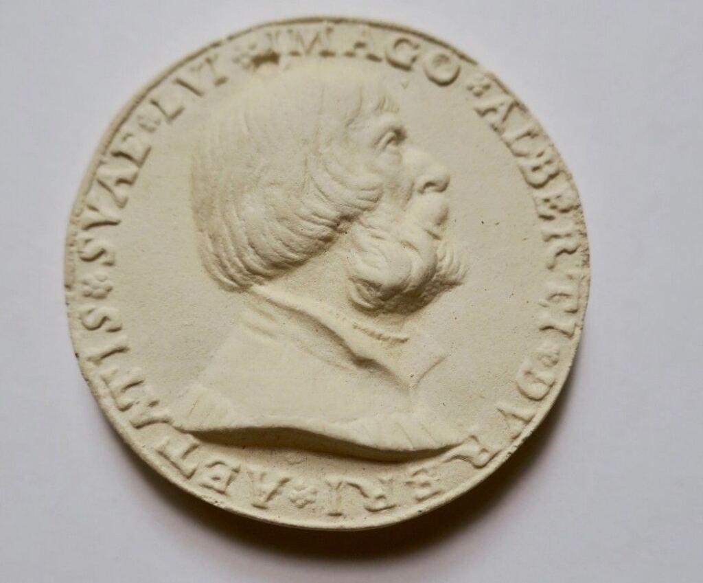 Médaille en plâtre 38 mm