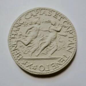 Médaille en plâtre 45 mm