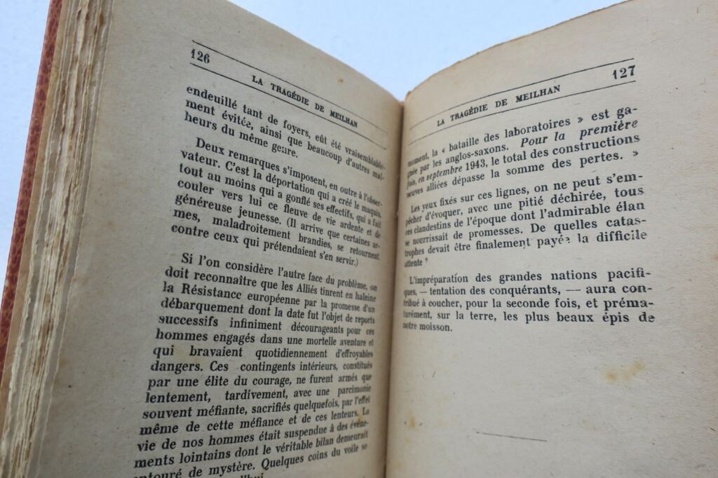 Meilhan CHEVIGNÉ La Tragédie de Meilhan 1947 résistance GERS 32
