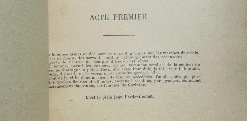 Mendès, C. Médée Drame 1903