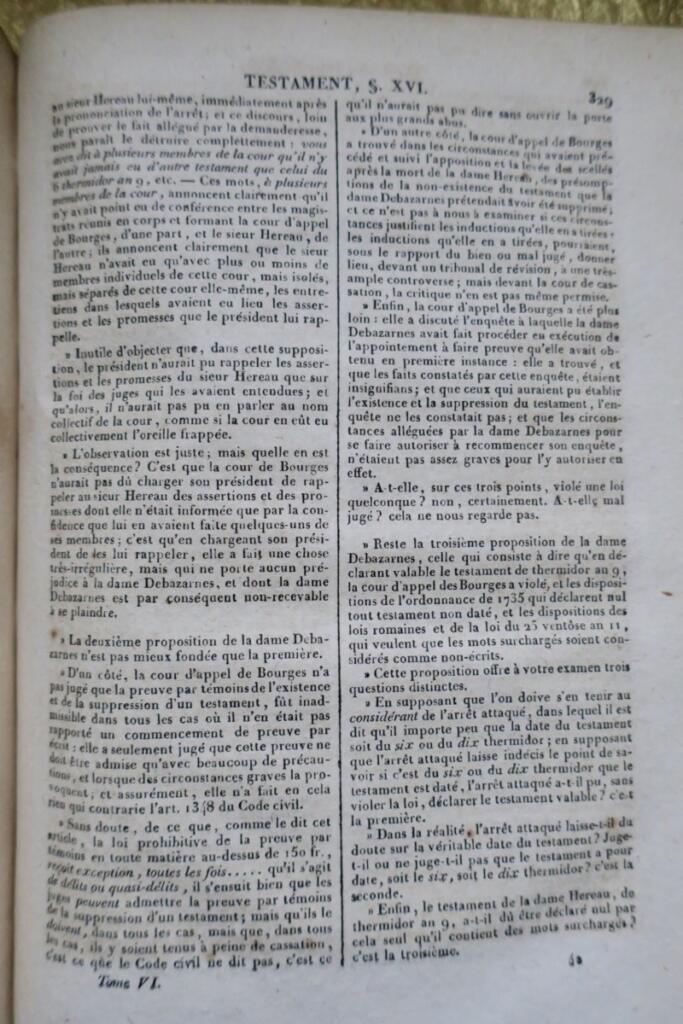 Merlin M., Alphabetical Collection of Legal Questions, 1820