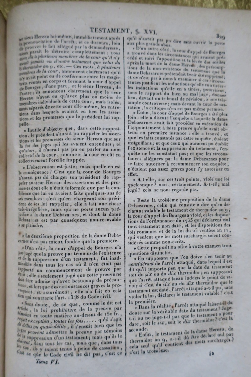 MERLIN M. Recueil Alphabétique des Questions de Droit 1820 - La Librairie Antique